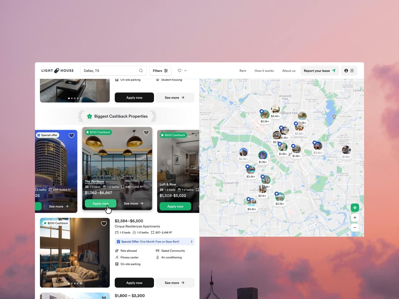 Lighthouse Dashboard